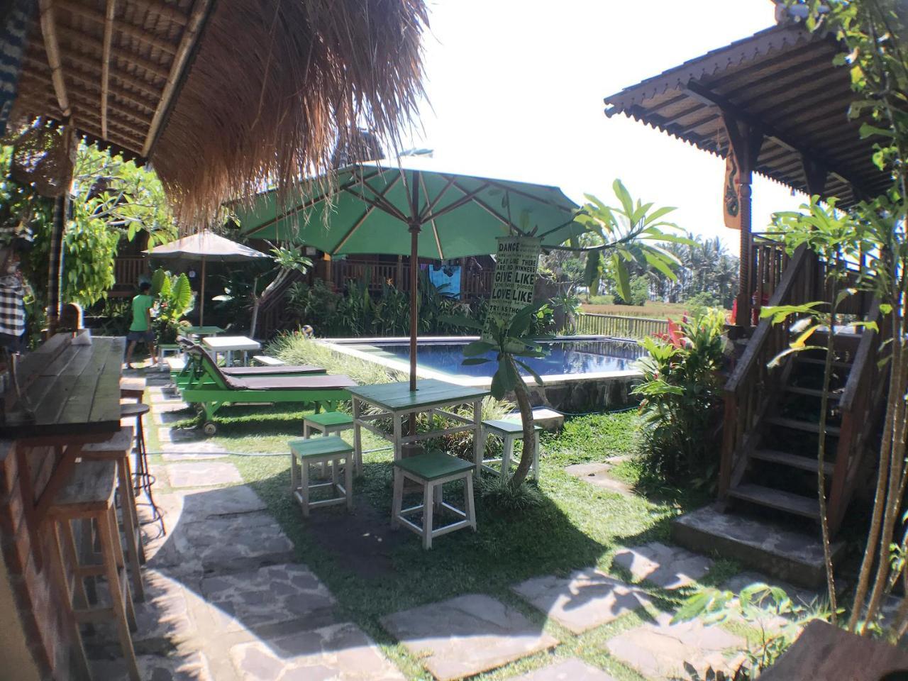 Green Paddy Hostel & Villa Ubud Eksteriør billede